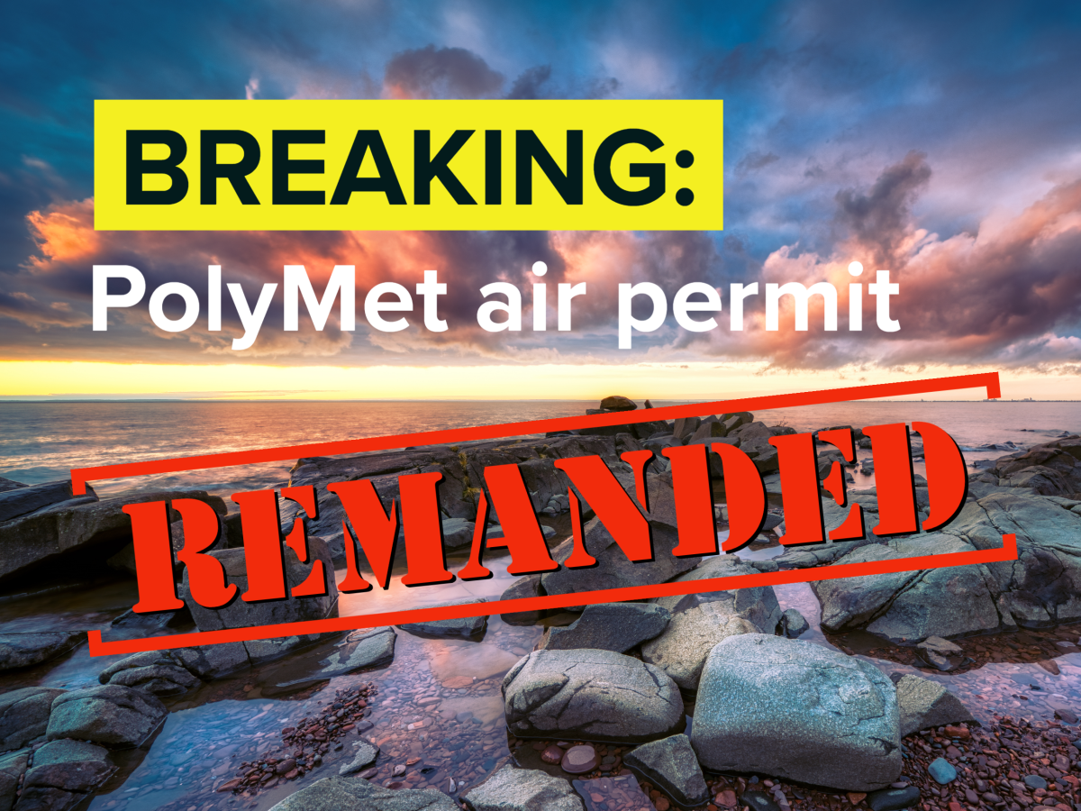 RELEASE: PolyMet Air Pollution Permit Rejected By Minnesota Court Of ...